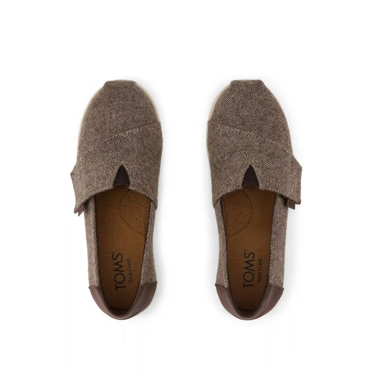 Alpargata Classic Kids Shoe Hot Cocoa Herringbone