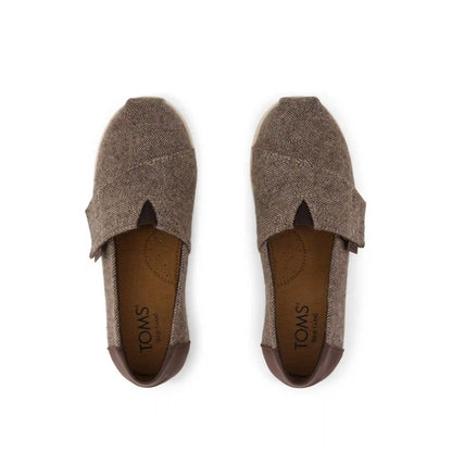 Alpargata Classic Kids Shoe Hot Cocoa Herringbone