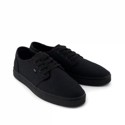 Carlo 2.0 Black and Black Legacy Canvas Lace Up Sneaker