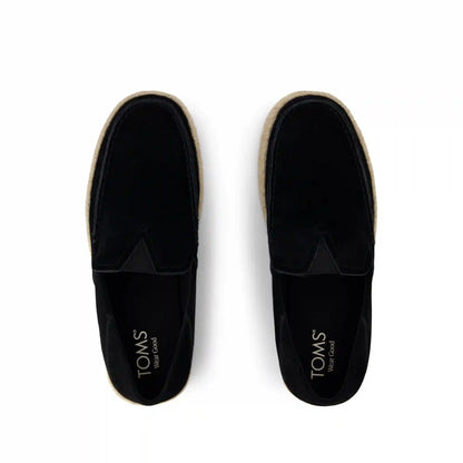 Alonso Rope Loafer Black Suede