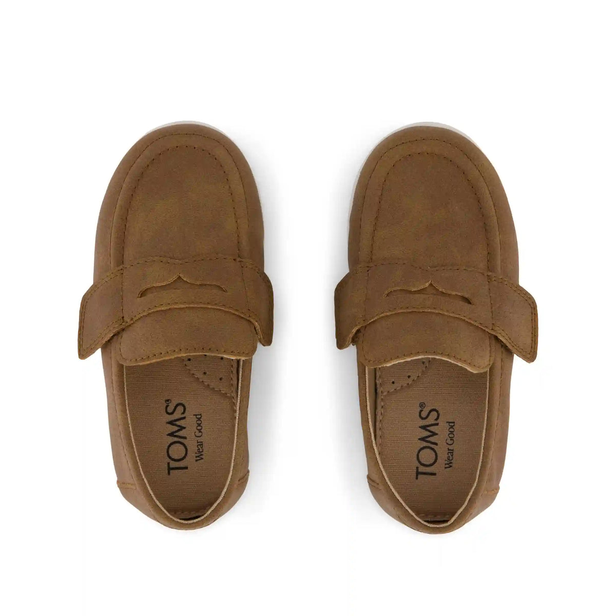 Oliver Toddler Loafer Toffee Microsuede