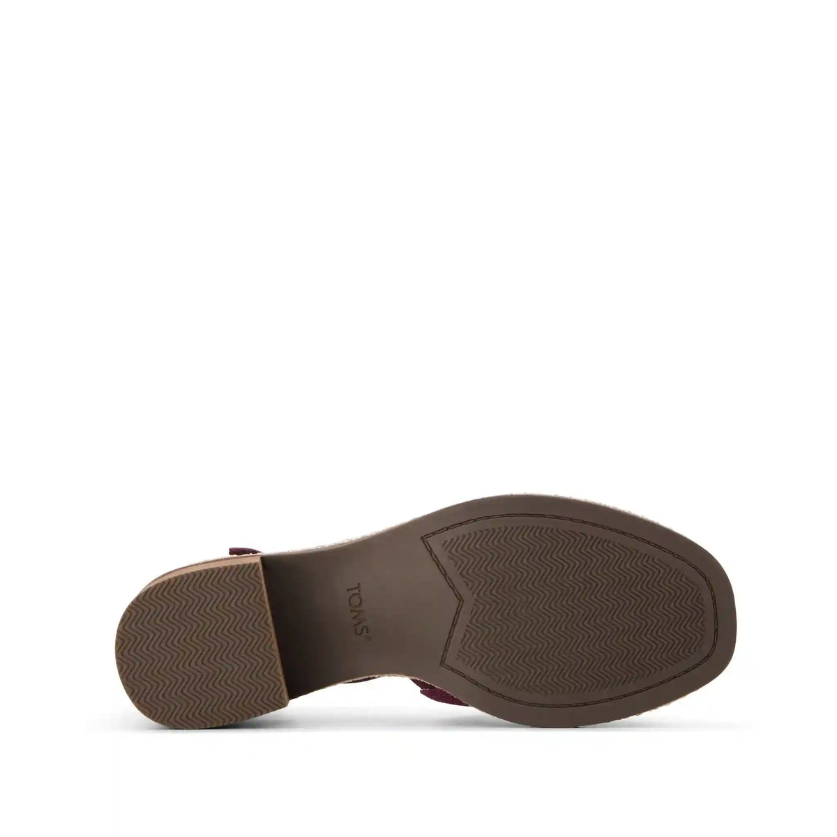 Womens Ines Heel Burgundy Nubuck Leather