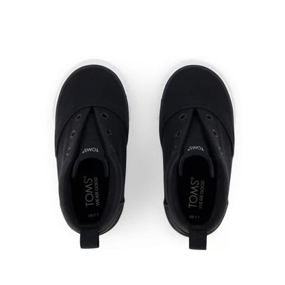Fenix Mid Black Suede Toddler Sneaker