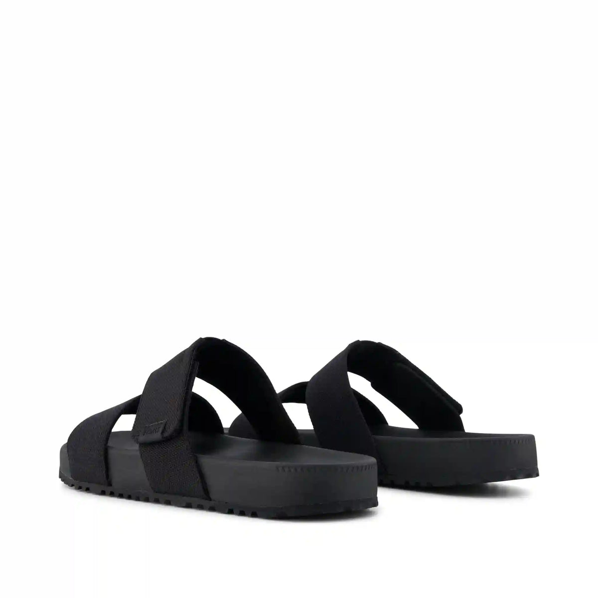 Mens Nico Sandal Black Canvas