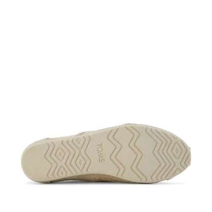 Womens Cordones Plus Sneaker Champagne Sparkle