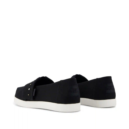 Alpargata Classic Kids Shoe Black Brushed Twill