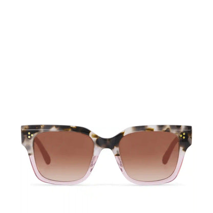 Madison Handcrafted Tortoise Pink Fade Sunglasses