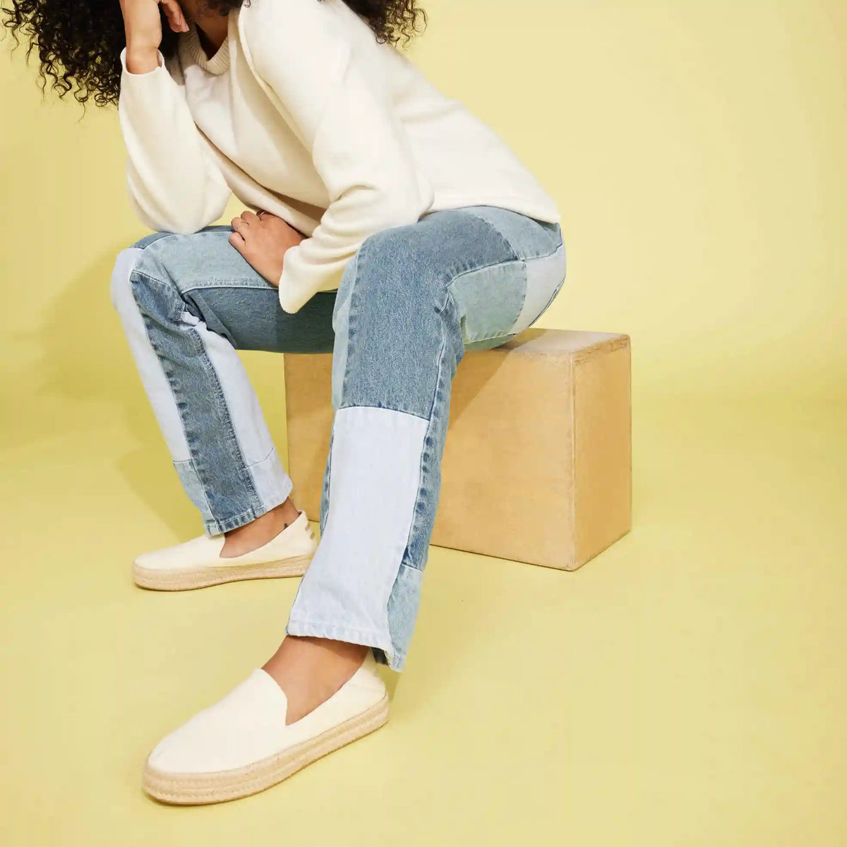 Carolina Natural Twill Espadrille