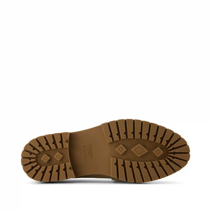 Womens Cara Bow Loafer Taupe Leather