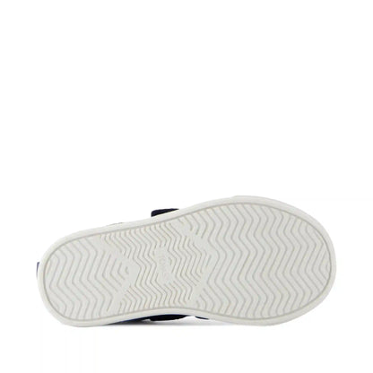 Cruz Double Strap Navy Heritage Canvas Toddler Sneaker