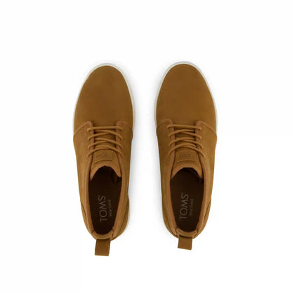 Mens Carlo Mid Terrain 2.0 Sneaker Water Resistant Tan Leather