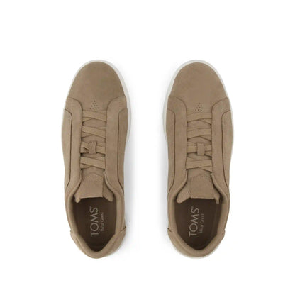 Mens TRVL Lite Miles Lace-Up Sneaker Water Resistant Dune Suede