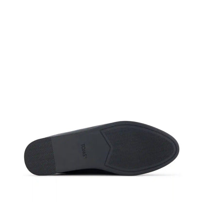 Womens Amelia Mule Black Faux Leather