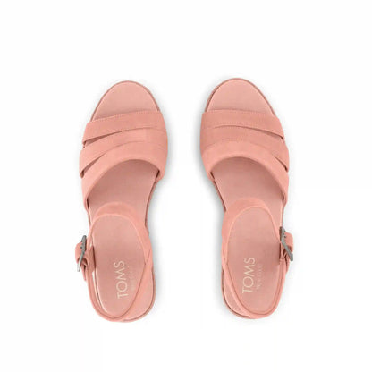 Womens Julia Wedge Sandal Bloom Suede