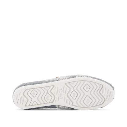 Womens Alpargata Classic Fuzzy Fair Isle