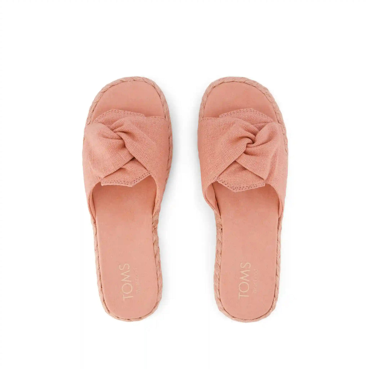 Womens Abby Slide Flatform  Espadrille Sandal Bloom Heritage Canvas