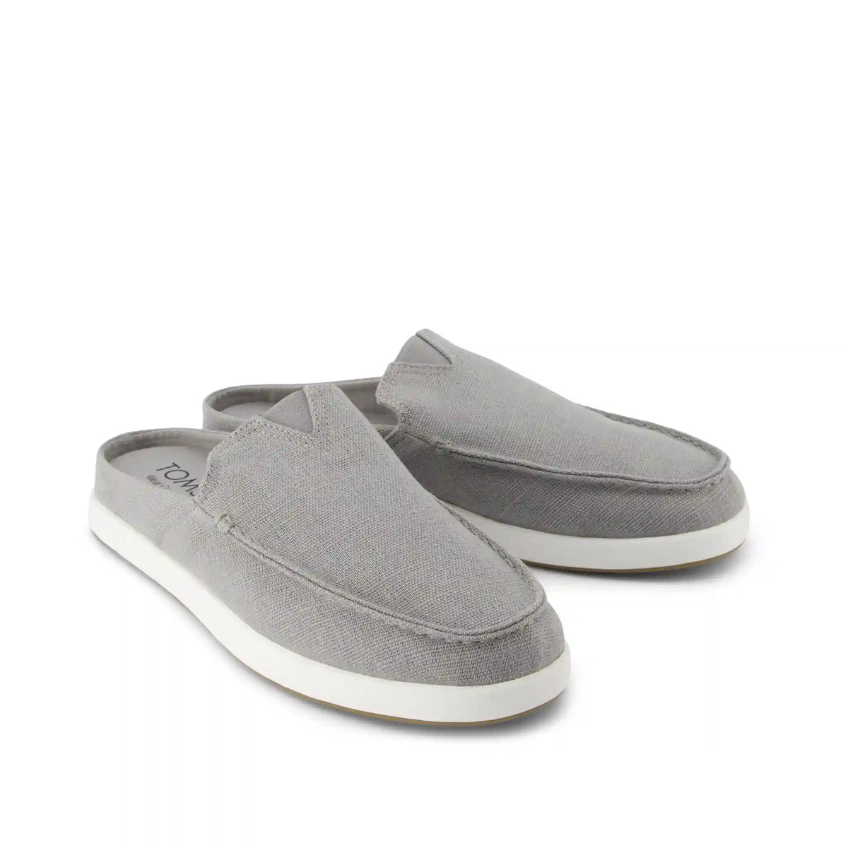 Alonso Mule Drizzle Grey Heritage Canvas