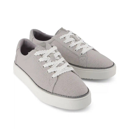 Womens Izzy Lace-Up Sneaker Drizzle Grey Heritage Canvas