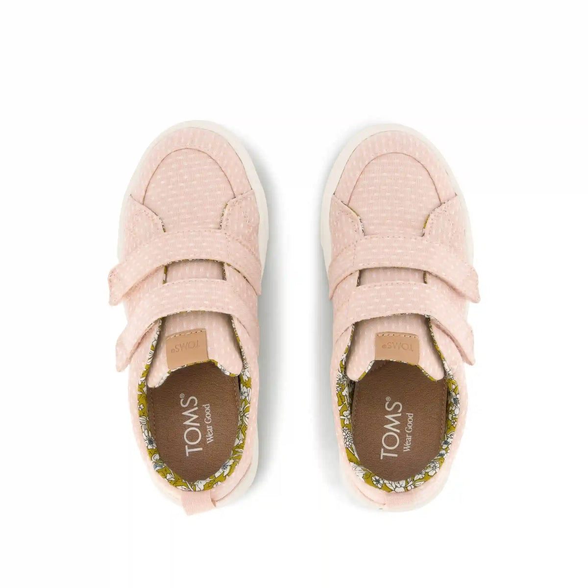 Cruz Double Strap Kids Sneaker Bloom Chambray Dot