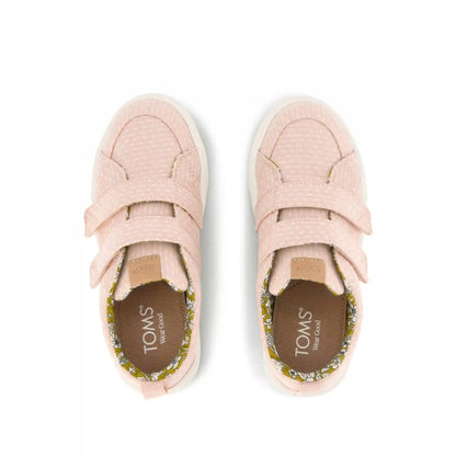 Cruz Double Strap Kids Sneaker Bloom Chambray Dot