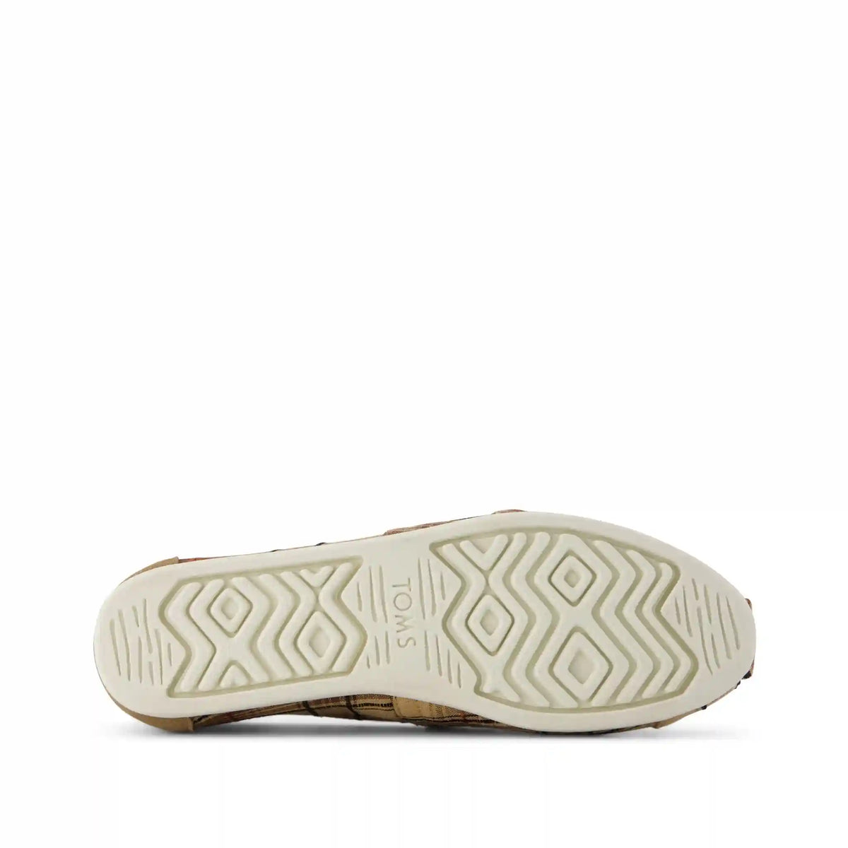 Womens Alpargata Classic Toffee Textured Plaid