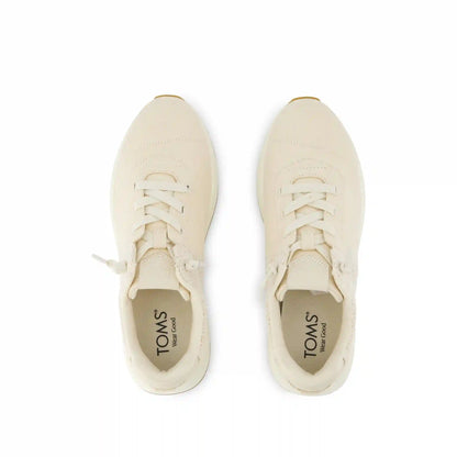 Womens TRVL LITE Cabrillo Sneaker Water Repellent Beige Canvas Mesh