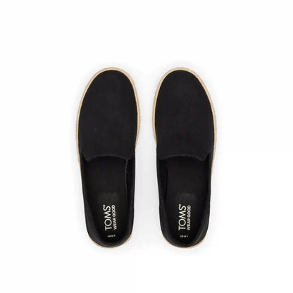 Carolina Black Twill Espadrille