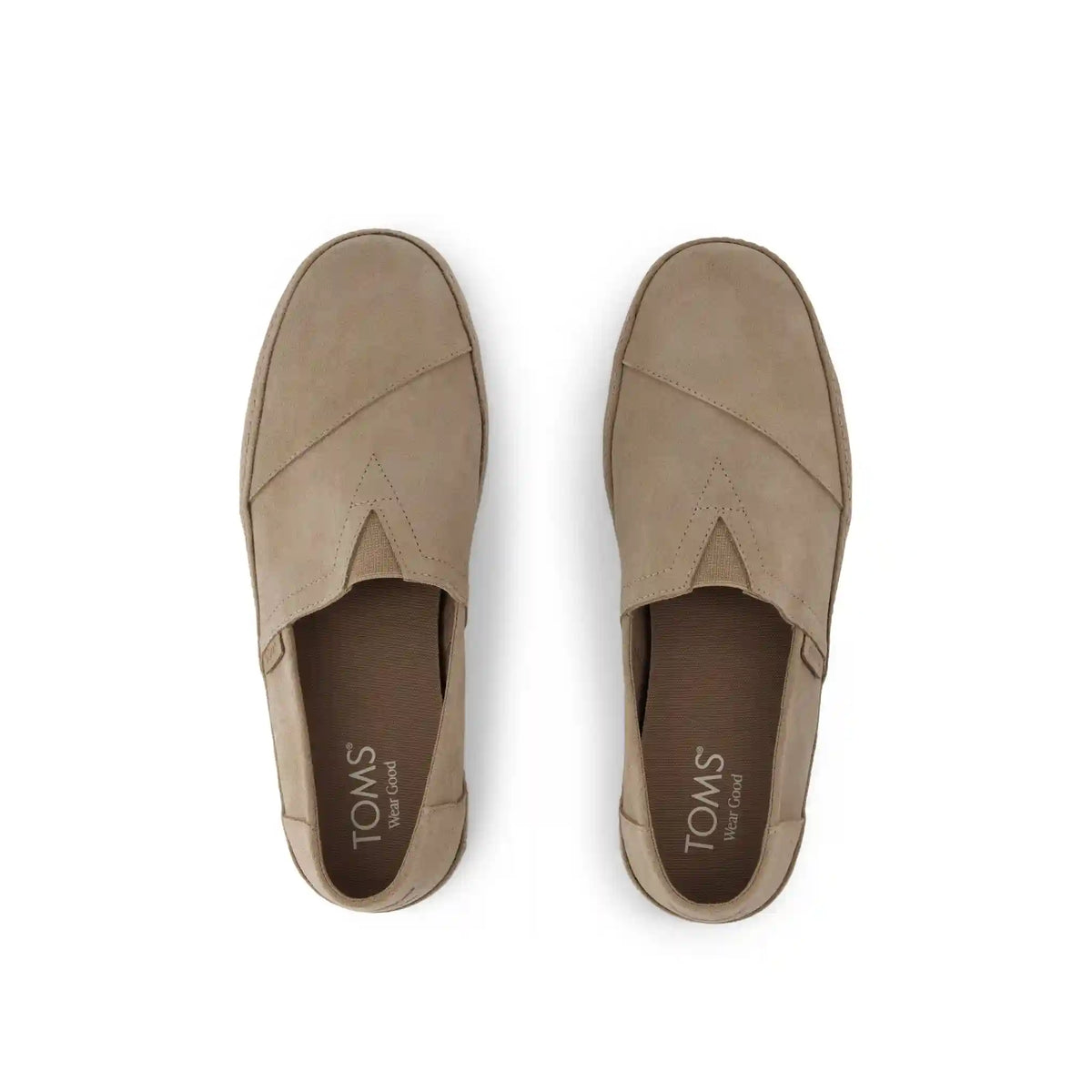 Mens Alpargata Premium Water Resistant Dune Suede
