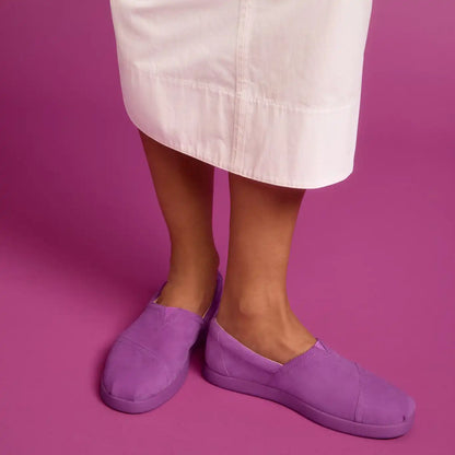 TOMS x Jamie Mizrahi Alp FWD Water Repellent Bright Mulberry Suede