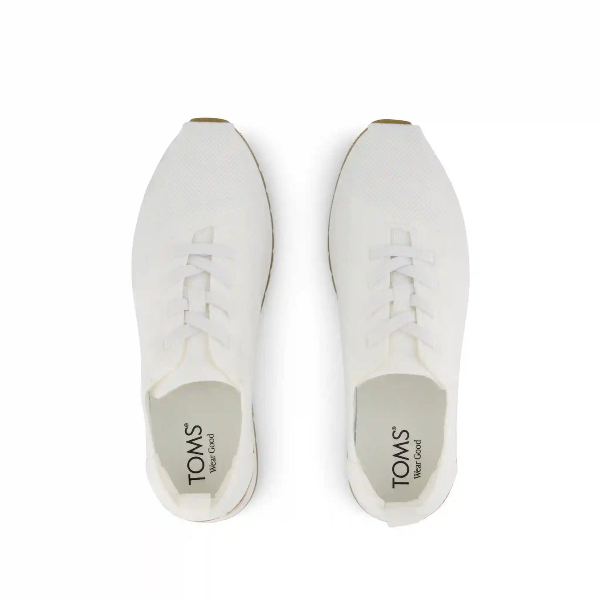 Mens Resident Plus Lace-Up White Knit