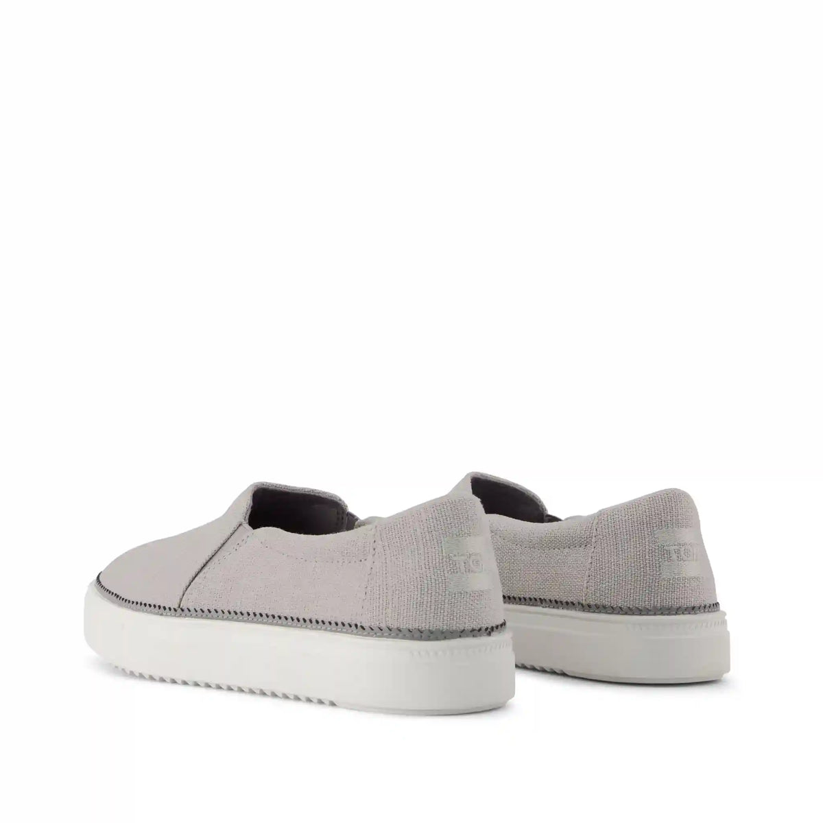 Womens Emily Slip On Sneaker Drizzle Grey Heritage Canvas