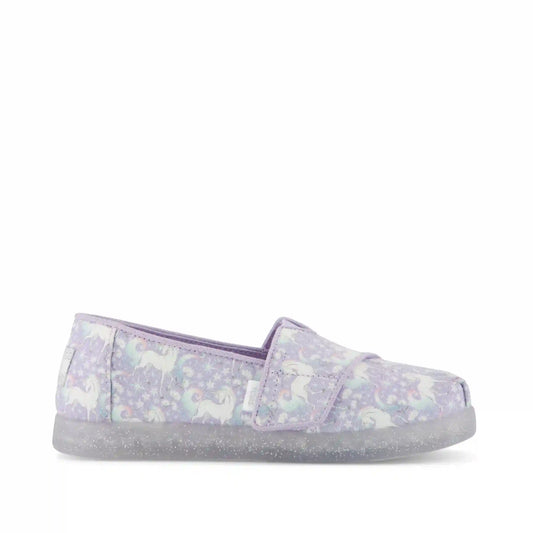 Alpargata Classic Kids Shoe Misty Lilac Iridescent Unicorn