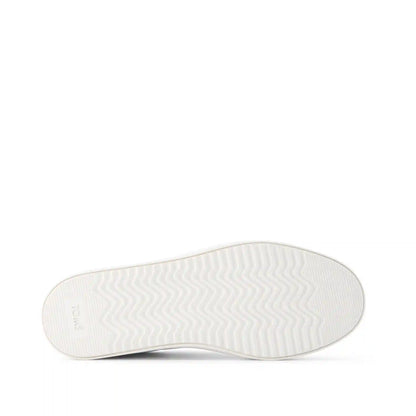 Womens Izzy Lace-Up Sneaker White Faux Leather